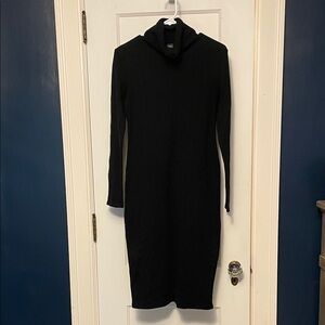 Wild Fable Black Long Sleeve Dress